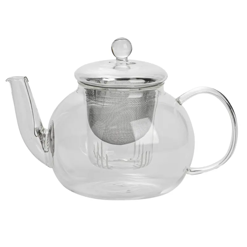 1.1-Litre Glass Teapot With Built-In Infuser 1