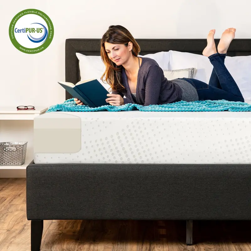 10-Inch Certipur-Us Certified Memory Foam Mattress – Dual-Layer Design 1