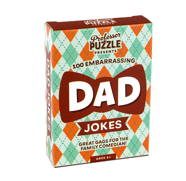 100 Embarrassing Dad Jokes Card Game – Humor For All Ages 1