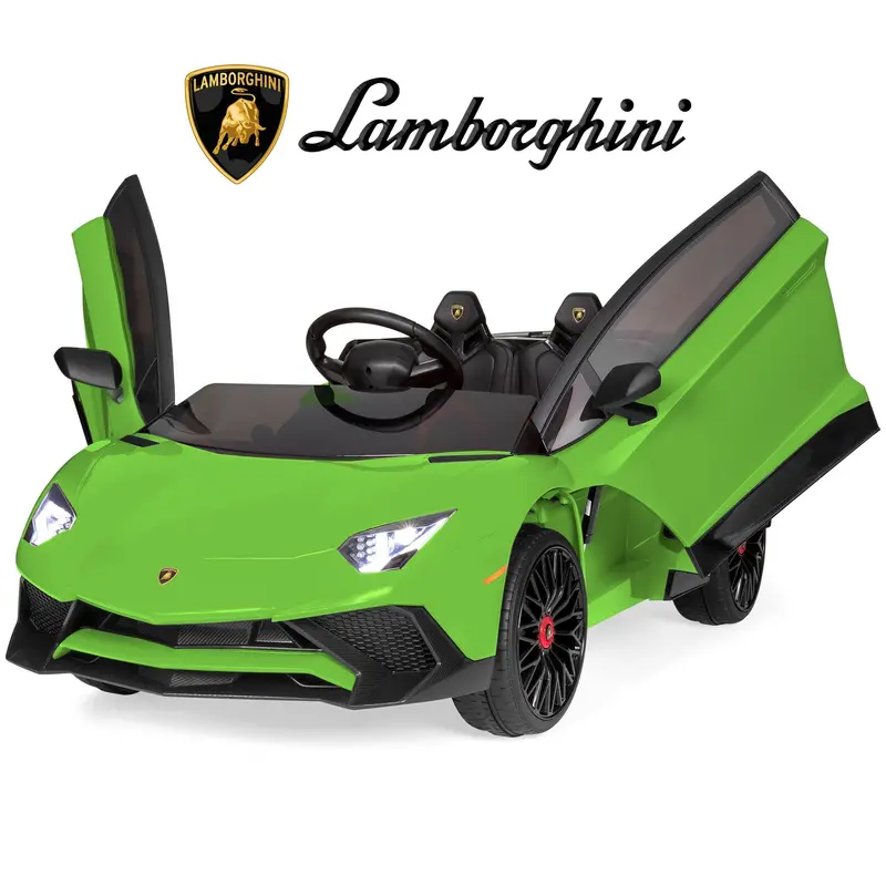 12V Ride-On Lamborghini Aventador Sv Toy For Kids — Remote Parental Control Included 3
