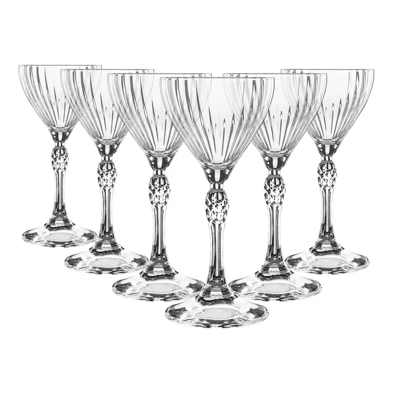 140Ml Classic '20S Nick & Nora Cocktail Glasses – Set Of 6 1