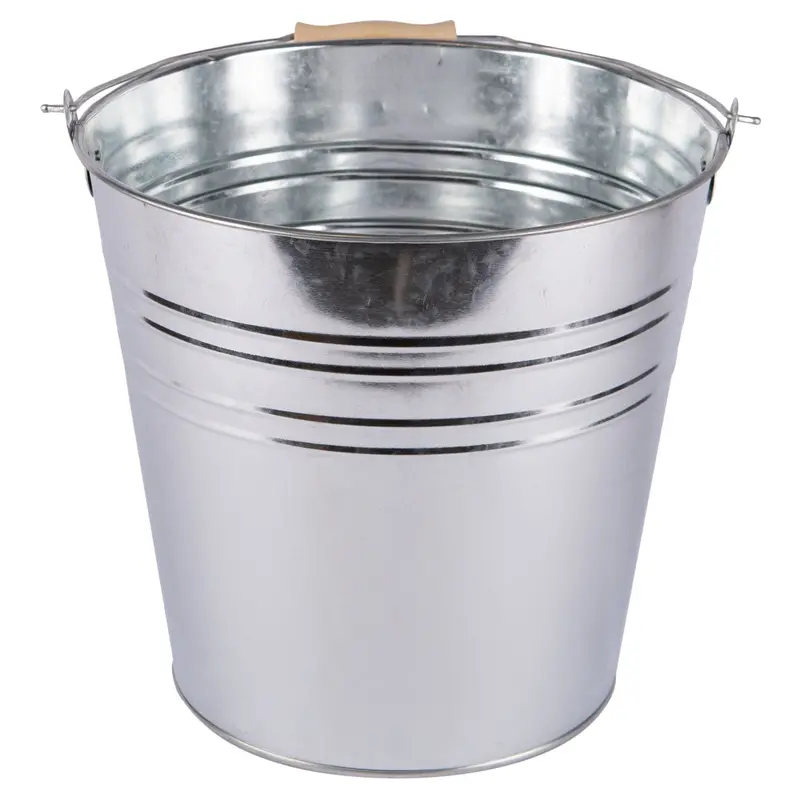 15-Litre Heavy-Duty Galvanised Steel Bucket 1