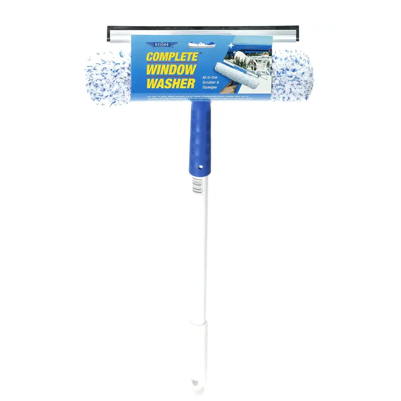 16-Inch Squeegee And Scrubber Combo Cleaning Tool 1