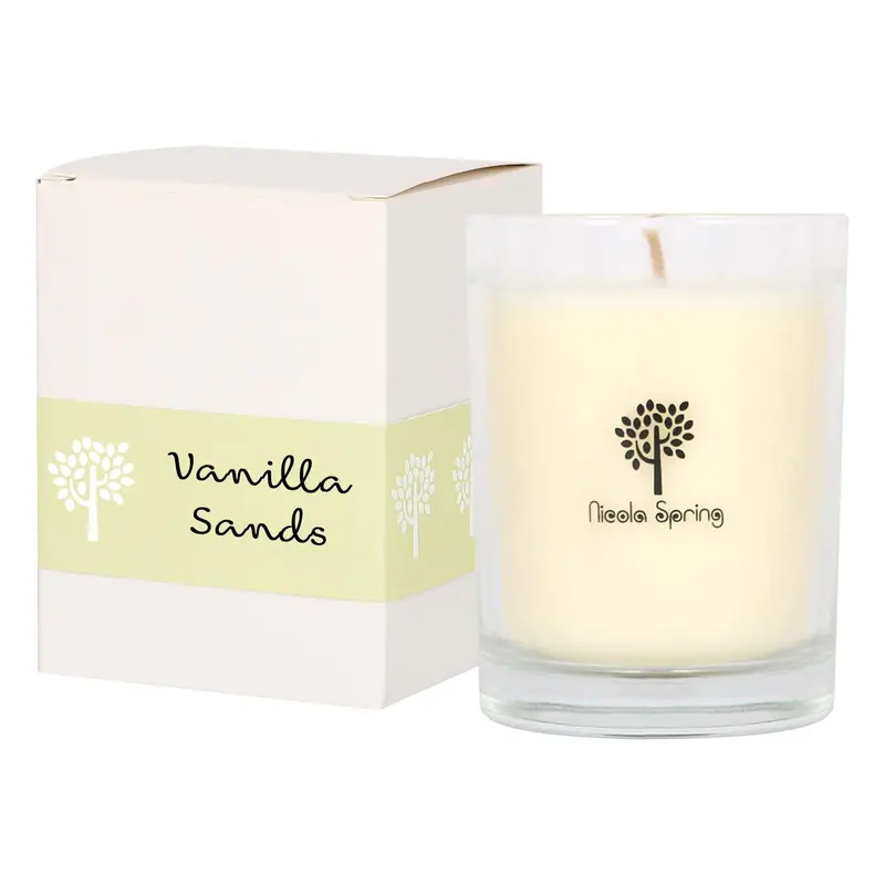160G Hand-Poured Soy Wax Candle – Vanilla Sands Scent 1