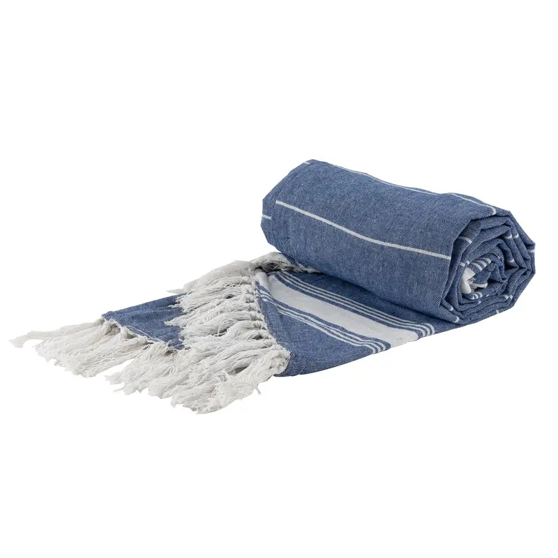 190Cm Round Turkish Cotton Bath Towel – Spa-Inspired Design 1
