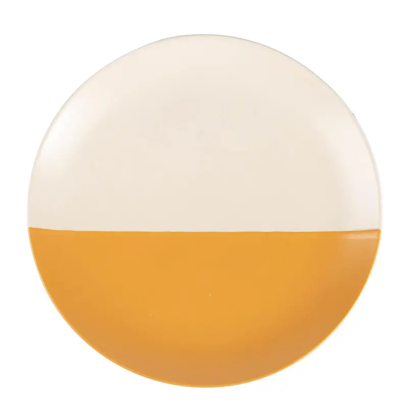 20.5Cm Colour-Blocked Stoneware Side Plate (Single) 1