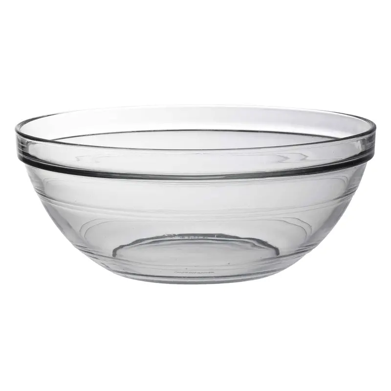 23Cm Clear Lys Nesting Glass Mixing Bowl 1