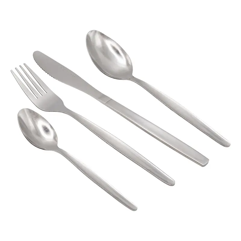24-Piece Value Stainless Steel Cutlery Set (6 Sets) 1