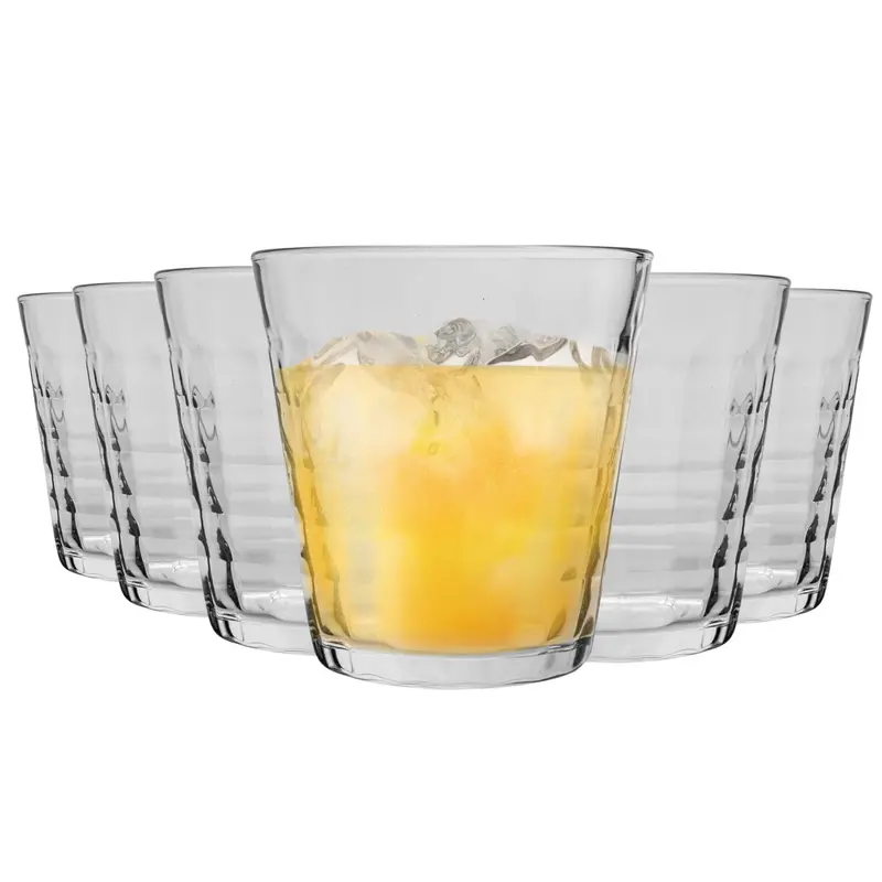 275Ml Prisme Transparent Tumbler Glasses – Set Of Six 1