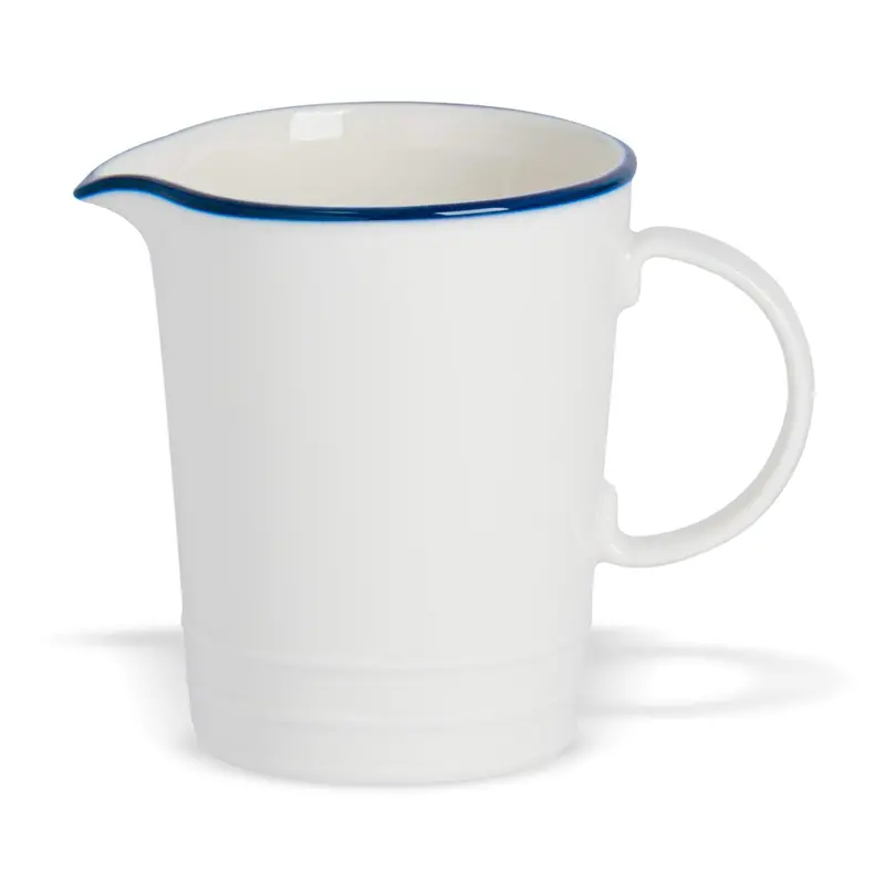300Ml Farmhouse White Porcelain Pitcher – Tea Or Cream Jug 1