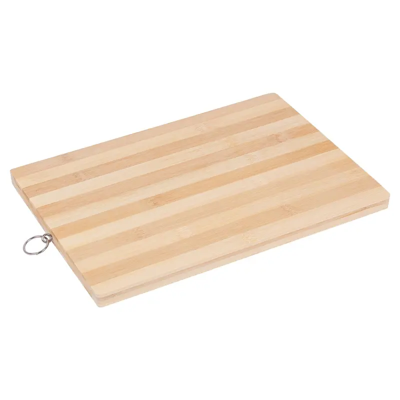 34 X 24 Cm Natural Bamboo Rectangular Chopping Board 1