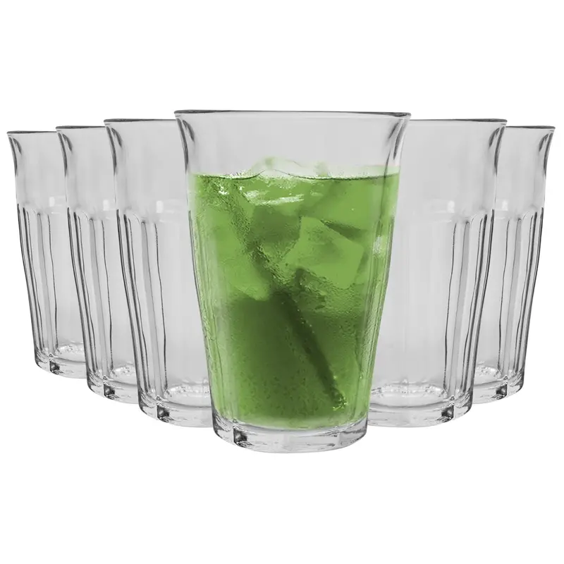 360Ml Picardie Tall Highball Glasses – Set Of Six 1