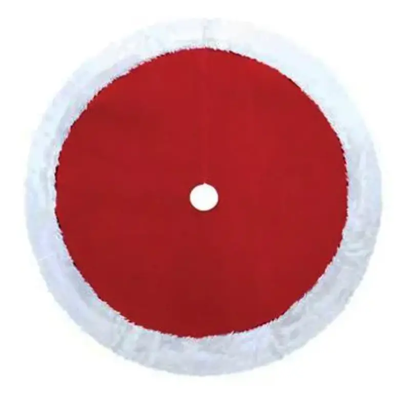 48-Inch Round Christmas Tree Skirt – Festive Holiday Decor 1