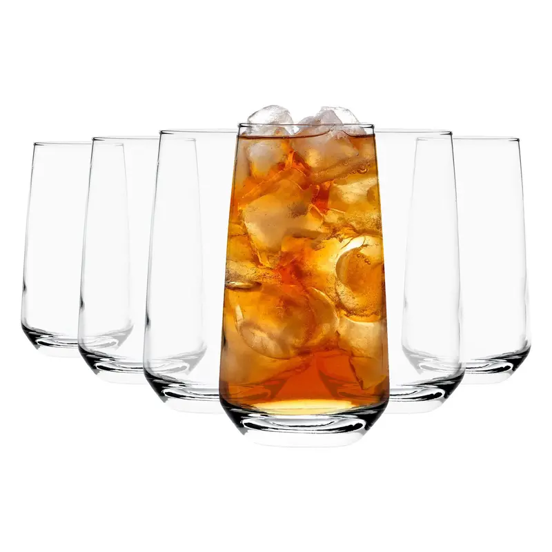 480Ml Tall Tallo Highball Drinking Glasses (6-Pack) 1