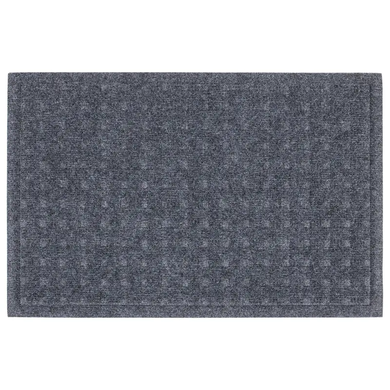 60Cm × 40Cm Dirt-Trapping Rubber Entrance Mat 1