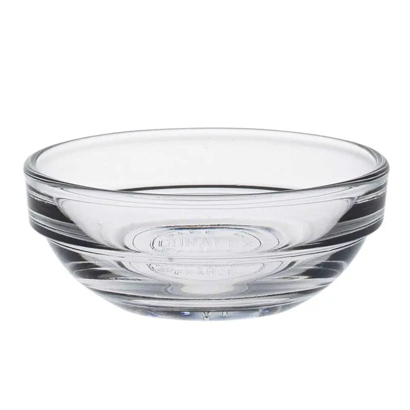 6Cm Compact Clear Glass Nesting Mixing Bowl 1