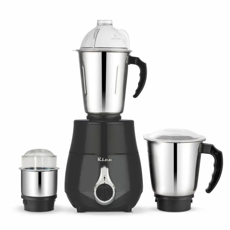 750W Heavy-Duty Mixer Grinder With Liquid, Dry, And Chutney Jars – Mg2308 (Black) 1
