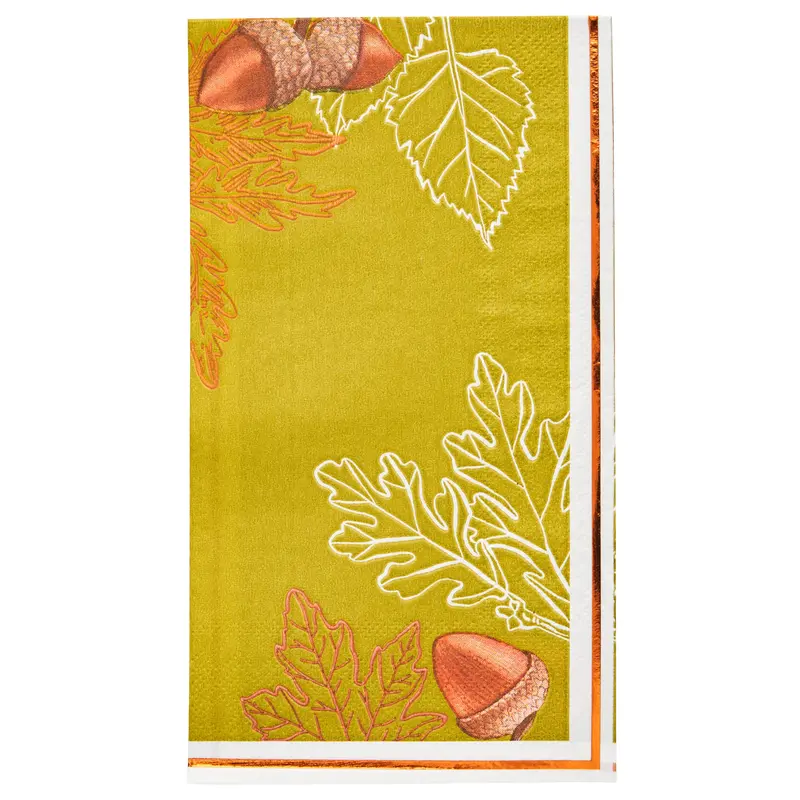Acorn And Oak Decorative Guest Towels – Premium Paper, 20-Pack 1