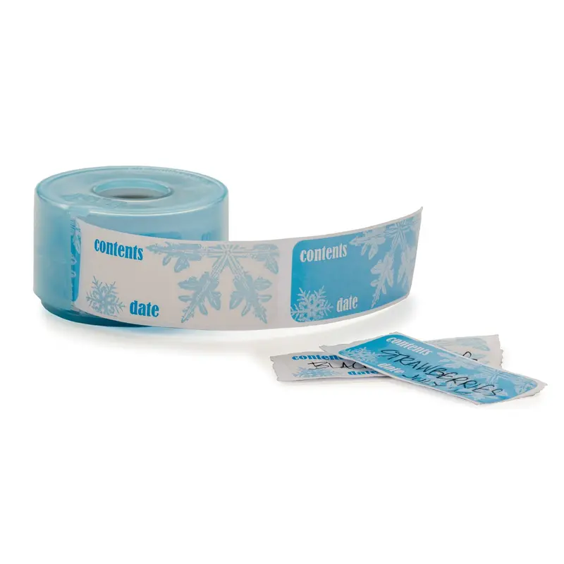 Adhesive Freezer Label Roll – 100 Labels Per Pack 1