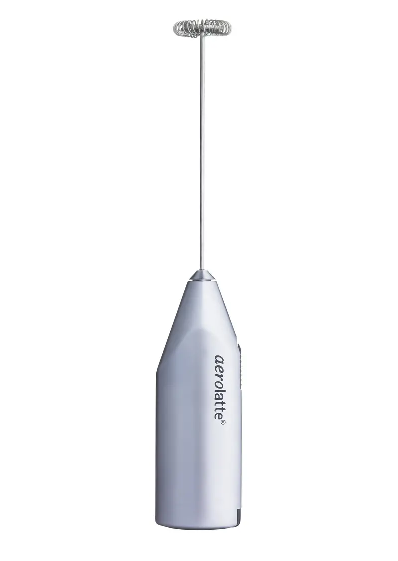 Aerolatte Satin-Finish Handheld Electric Milk Frother 1