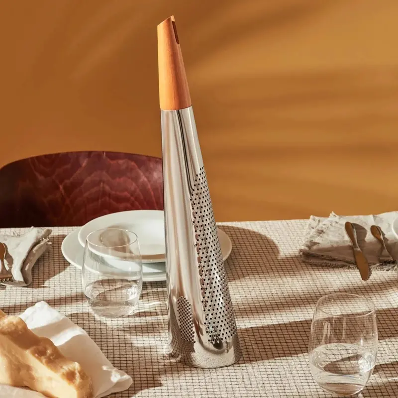 Alessi Todo Dual-Function Grater For Cheese And Nutmeg 1