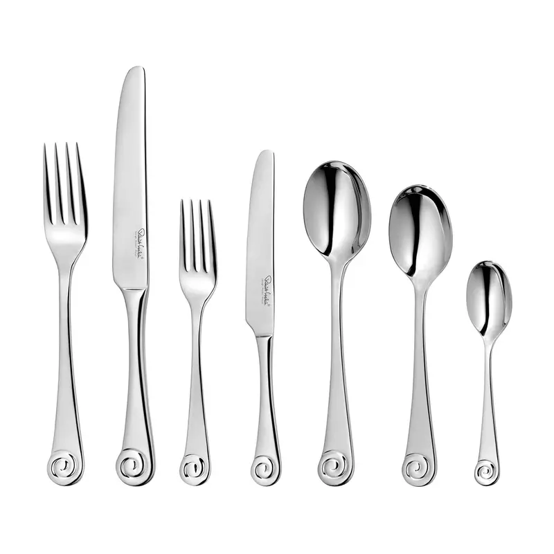 Ammonite Bright 56-Piece Cutlery Set For 8 Guests 1