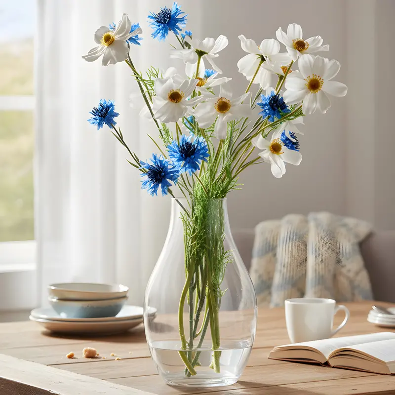Anton Studio Camden Minimalist Glass Vase 1