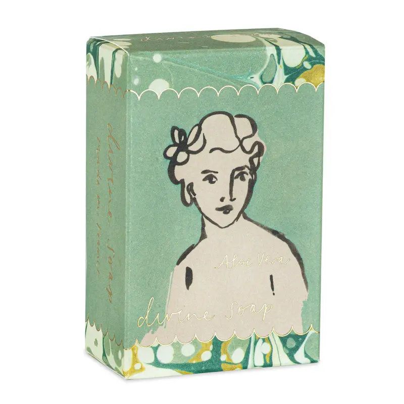 Archivist Gallery Divine Aloe Vera Hand Soap Bar – 5 Oz Soothing Cleanser 1