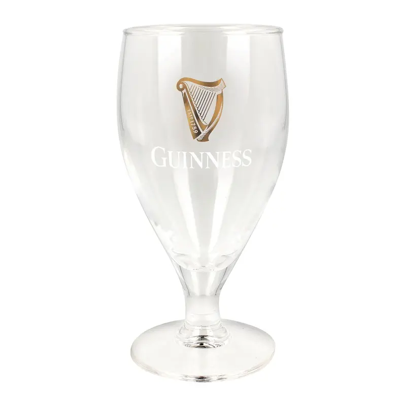 Authentic Guinness Half-Pint Stemmed Glass – Classic Pub Style 1