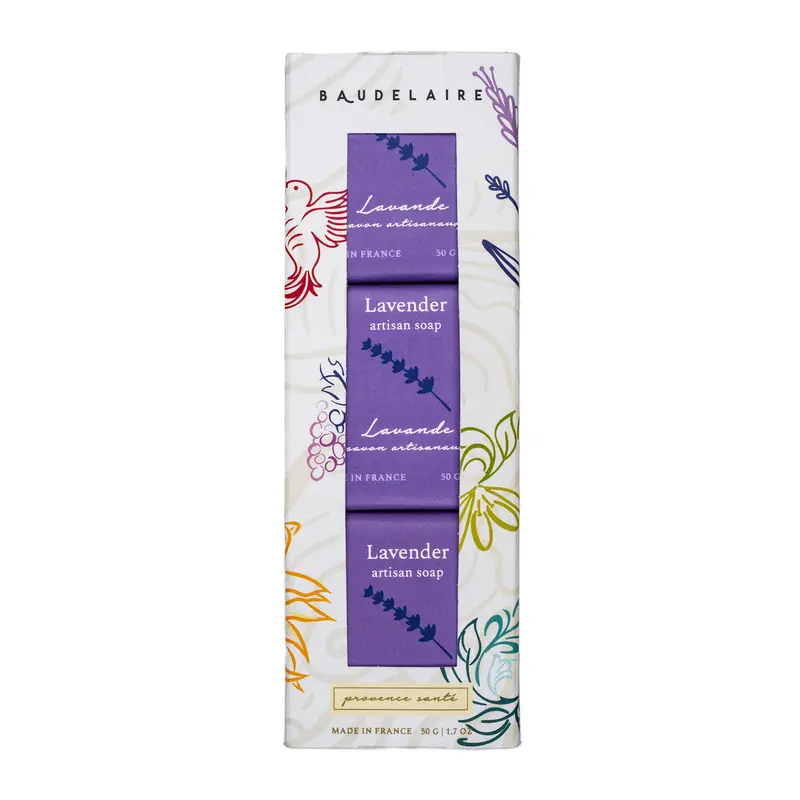 Baudelaire Provence Santé Lavender Gift Set – 3-Piece Aromatherapy Collection 1