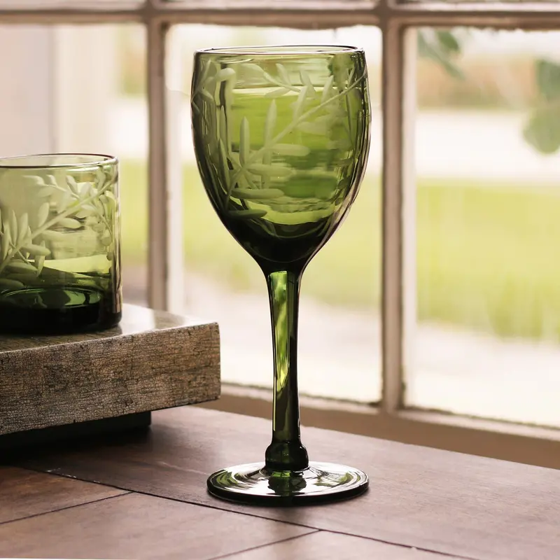 Beatriz Ball Fern-Inspired Wine Glasses (Set Of 4) 1
