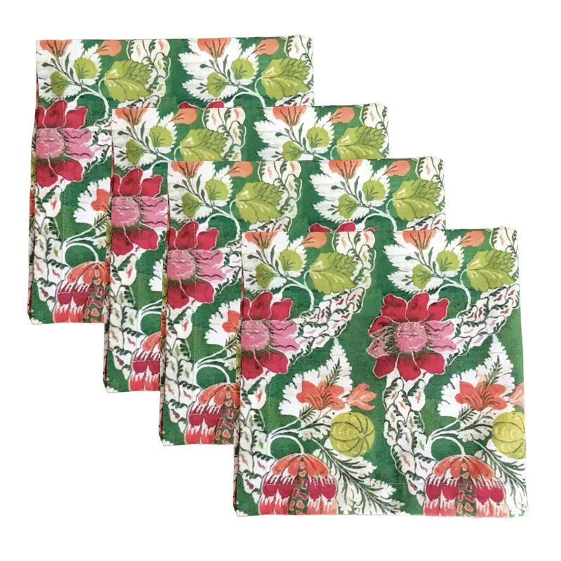 Beatriz Ball Linens Laurent Cotton Napkin Set (4-Pack) 1