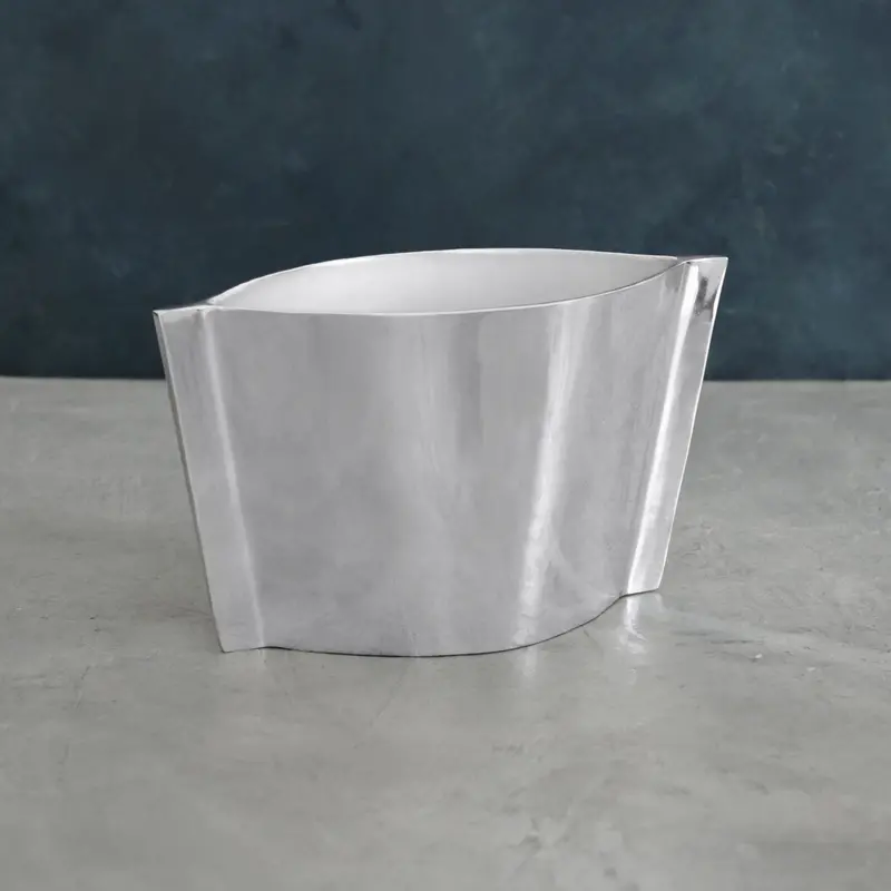 Beatriz Ball Mid-Century Leisel Stainless Steel Ice Bucket 1