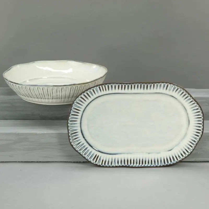 Bia Cordon Bleu Colonnade Serving Set – 2-Piece Elegant Entertaining Pair 1