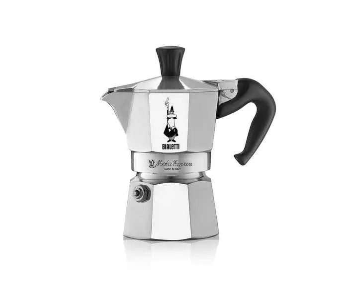 Bialetti Moka Express 1-Cup Stovetop Espresso Maker – Single-Serve 1