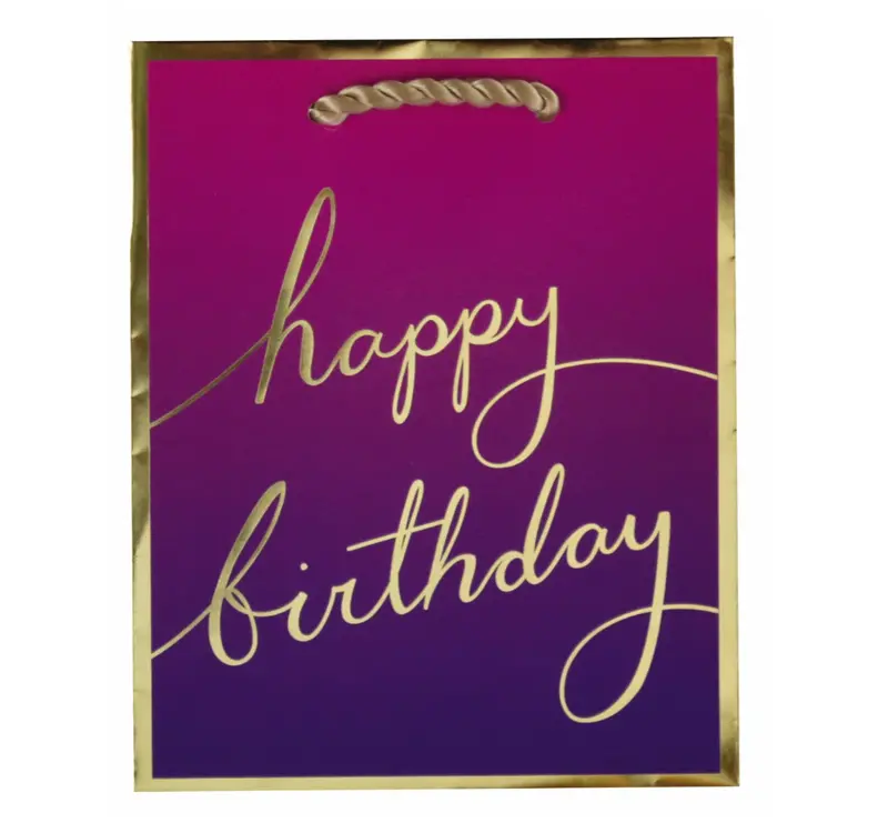 Birthday Spectra Medium-Sized Gift Bag – Festive Design 1