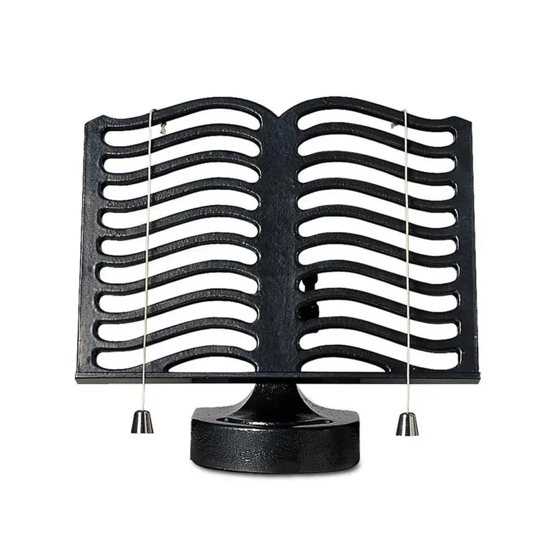 Black Cookbook Stand With Stable Base 1