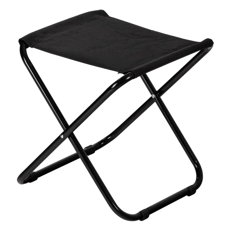 Black Folding Stool – Sleek, Lightweight & Portable 1