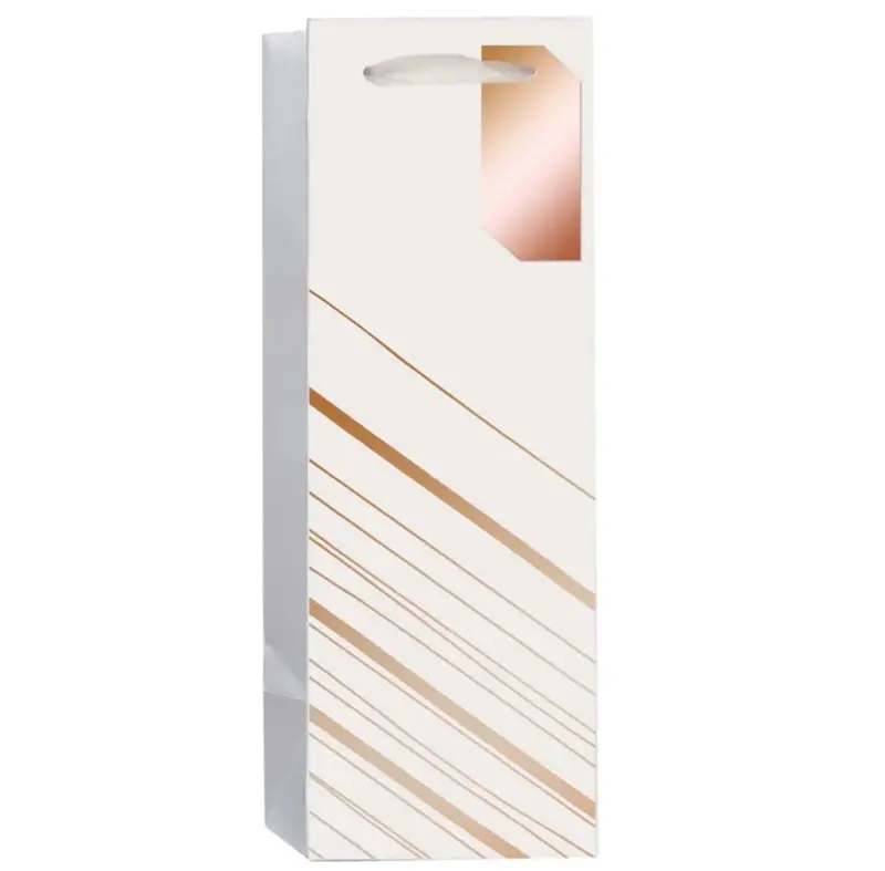 Bottle-Sized Elegant Gift Bag – Simply Lovely Series 1
