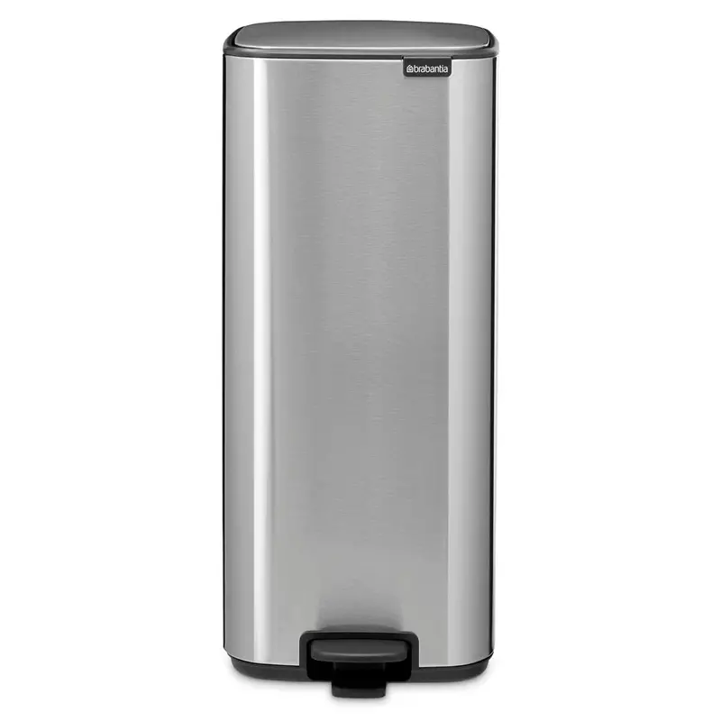 Brabantia Bo Large Step-On Trash Can – 8 Gallons – Fpp Matte Steel (Upper East Side Delivery Only) 1