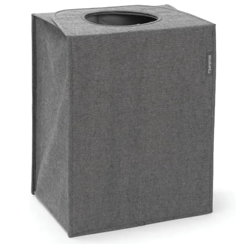 Brabantia Quick-Drop Rectangular Laundry Bag – Grey, 14.5-Gallon Capacity 1