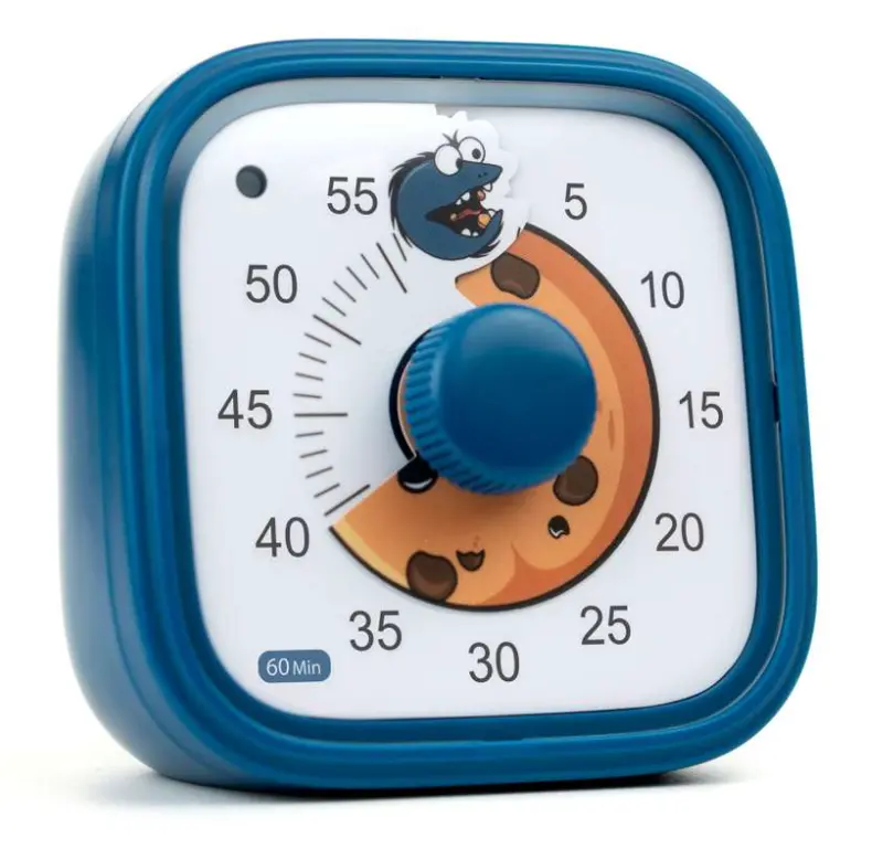 Brain Stream Cookie-Shaped Visual Countdown Timer 1