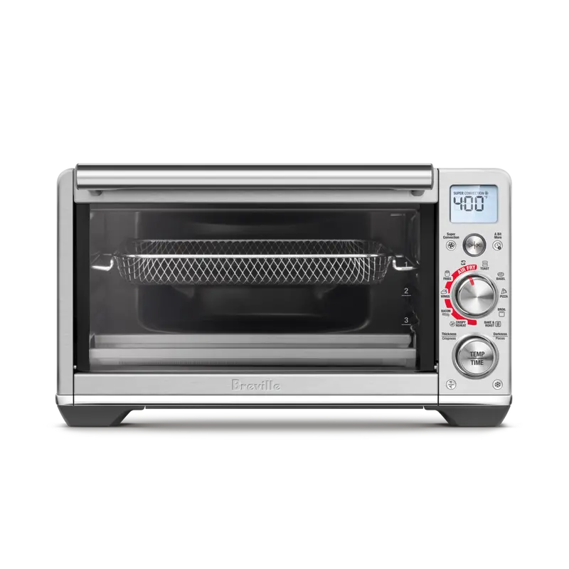 Breville Compact Smart Oven Air Fryer – Brushed Stainless Steel 1