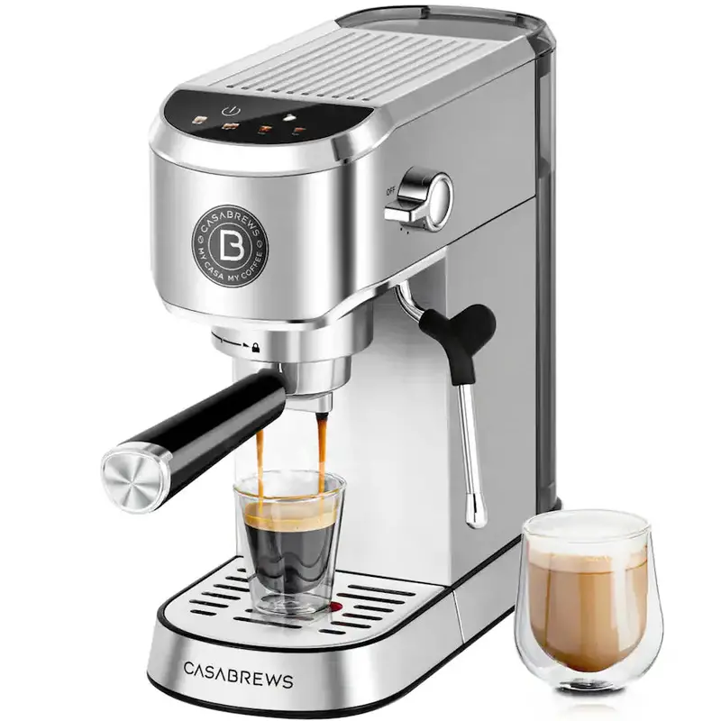 Casabrews Cm5418 Plus Espresso Machine – Upgraded 20-Bar Semi-Automatic Model 1