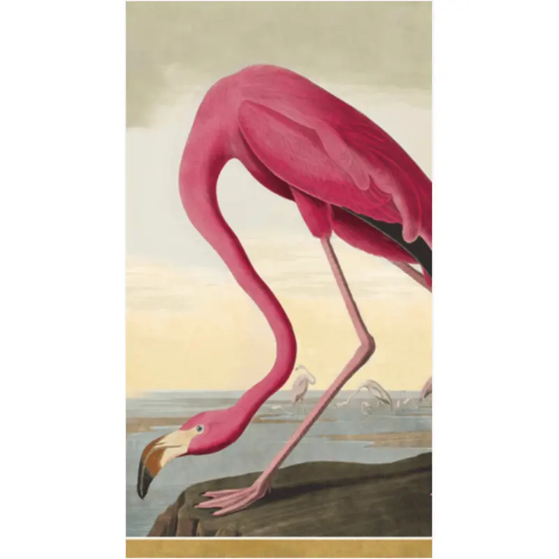Caspari Chelsea Audubon Guest Towels – Set Of 15 1