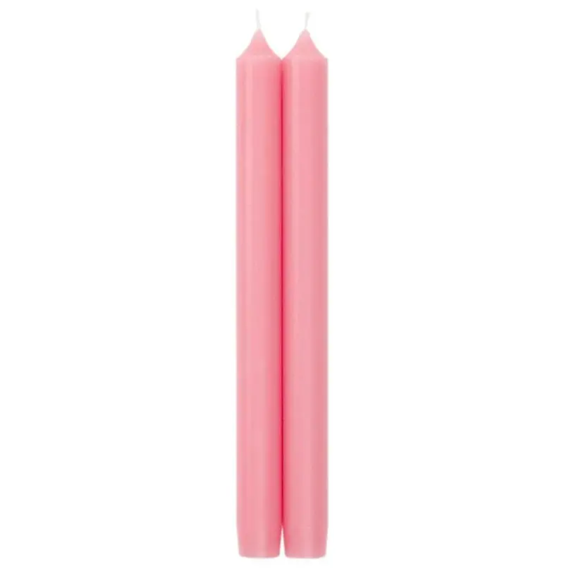 Caspari Cherry Blossom Tapered Candles – 10" Height, 2-Pack 1