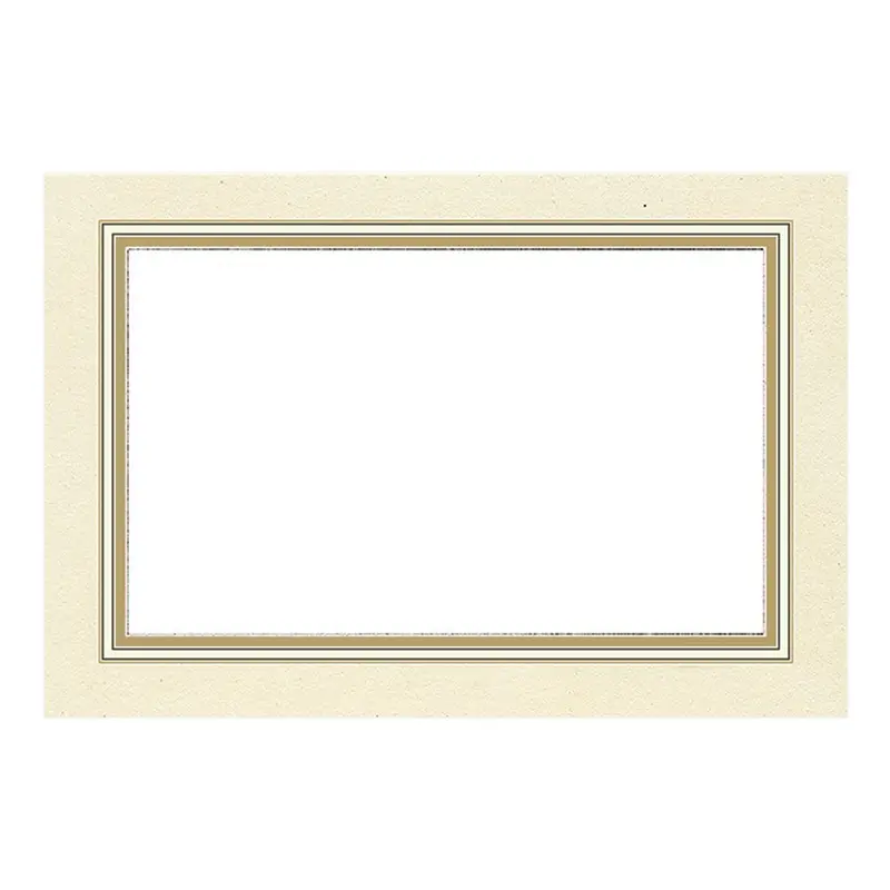 Caspari Gold-Trimmed Place Cards – Set Of 10 1