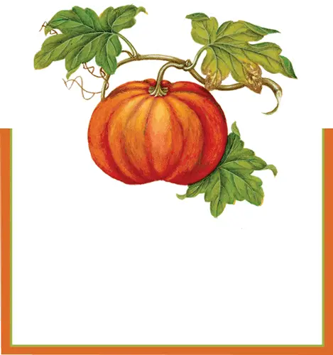 Caspari Jardin D'Automne Die-Cut Place Cards – Set Of 8 1