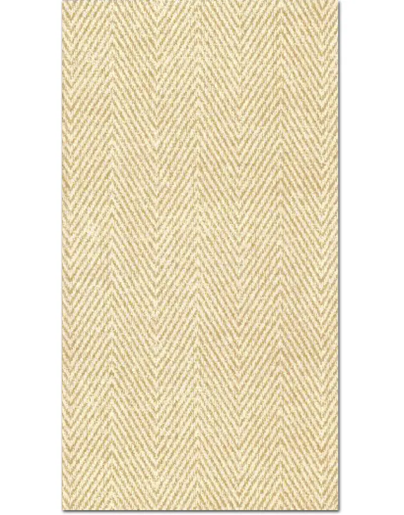 Caspari Natural Jute Paper-Linen Guest Towels – Set Of 12 1