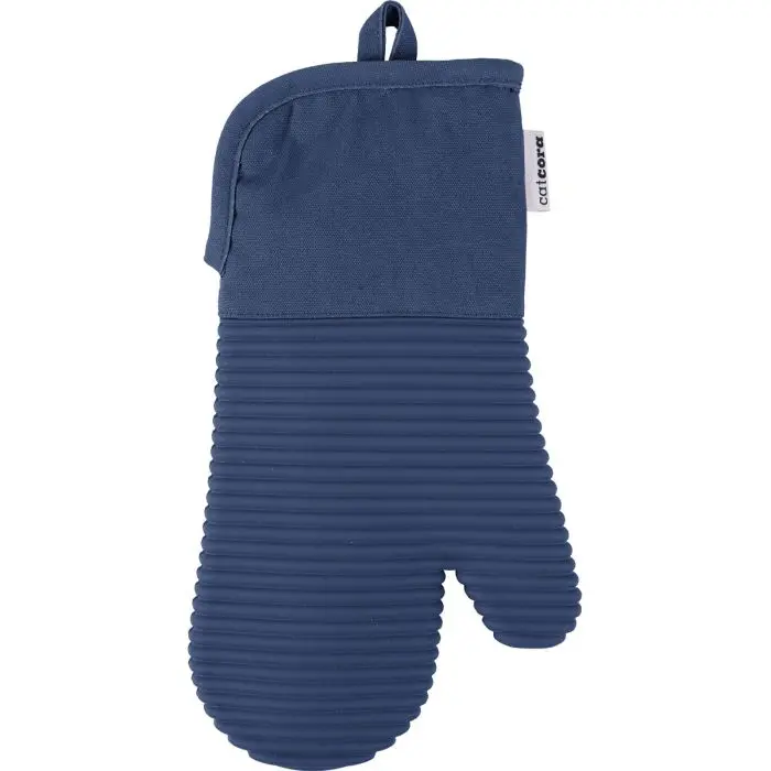 Cat Cora Premium Oven Mitt – Navy, Non-Slip Silicone & Reinforced Lining 1